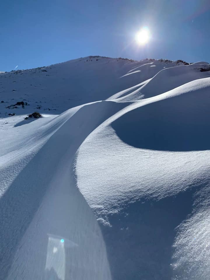 Gennaio nevoso sul Gennargentu.